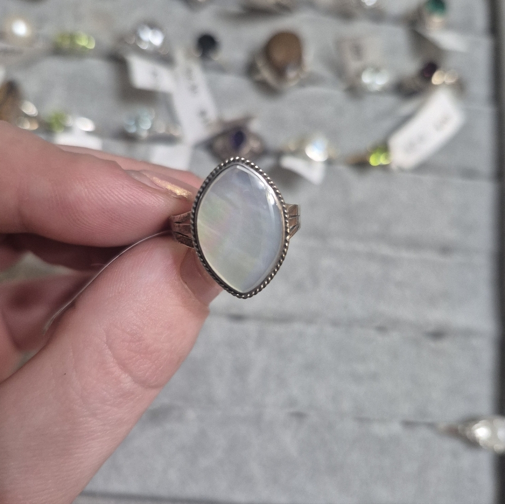 Sterling silver Womens Ring